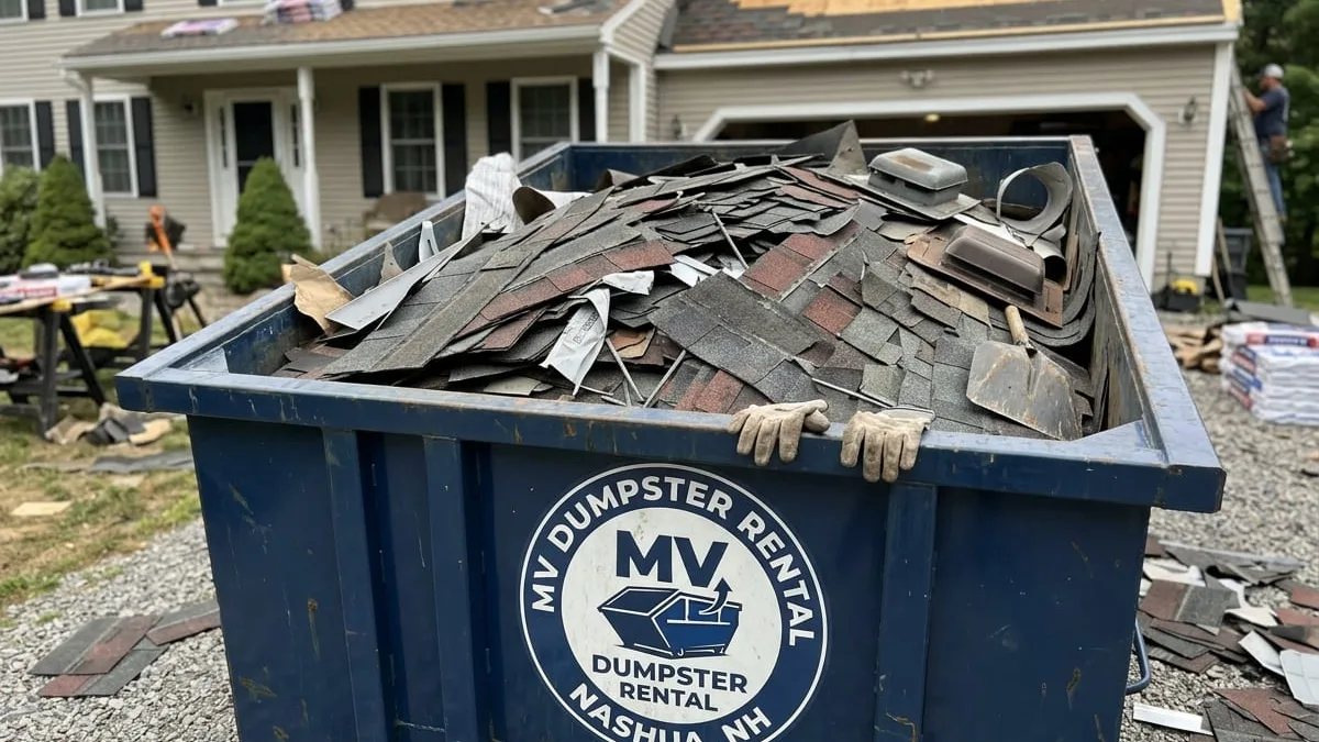 Commercial Dumpster Rental in Nashua, NH &mdash; MV Dumpster Rental Nashua